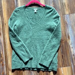 L.L. Bean Women's Green Sweater